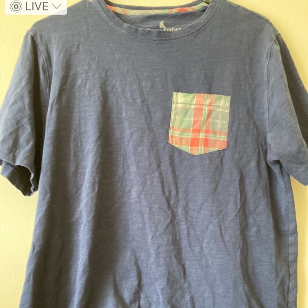 Mens Tailor Vintage Pocket Tshirt